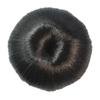 NOLITOY Hair Bun Extension Donut Chignon for Women High Temperature Fiber Hair Roller Easy to Use for Everyday Special Events Elegant Updo Black view 1