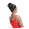 NOLITOY Hair Bun Extension Donut Chignon for Women High Temperature Fiber Hair Roller Easy to Use for Everyday Special Events Elegant Updo Black view 2