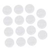 NOLITOY 15pcs Simple Velour Rounded Makeup Powder Puff for Applicator for Loose Powder and Foundation for Daily Use and Gifting view 1
