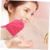 NOLITOY 8pcs Microfiber Mitts for Makeup Removal Gentle Facial Cleaning Gloves Soft and Comfortable for Women Girls view 3