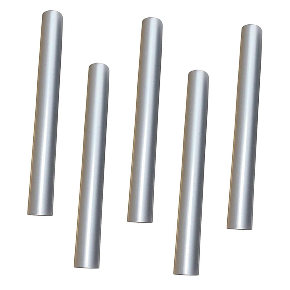 IWOWHERO 5pcs Nail Art Pen Caps Metal Pen Tops for Gel Polish Decorative Nail Art Supplies