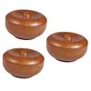 DOITOOL Pcs Men Shaving Bowl Lid Wooden Soap Bowl for Men for Barbershop Salons view 1