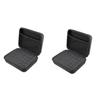 2 pcs 12 Holder Oils Protection Ml Carrying Essential Purple Shockproof Hard Bag Drop Large, Blackx2pcs, mediumx2pcs view 1