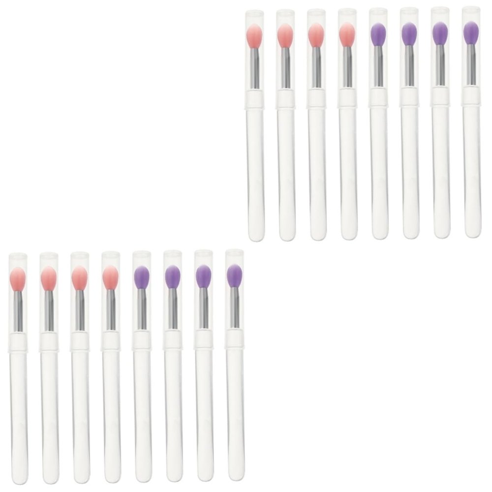 balacoo Sets Silicone Makeup Set for Eyeshadow Lipstick Makeup Brush Set Silicone Tool Safe Easy Daily Use Pcs