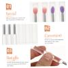 balacoo Sets Silicone Makeup Set for Eyeshadow Lipstick Makeup Brush Set Silicone Tool Safe Easy Daily Use Pcs view 2