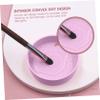 NOLITOY 4pcs Makeup Brush Cleaning Sponge Pad Eyeshadow Blush Cleaner Remove Powder Easily for Dry Cosmetics view 3