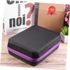 2 pcs 12 Holder Oils Protection Ml Carrying Essential Purple Shockproof Hard Bag Drop Large, Purplex2pcs, mediumx2pcs view 3