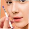 Balacoo 32 Pcs Silicone Lip Brush Eyeshadow Applicator Eye Shadow Makeup Applicator Lip Mask Applicator Scrubber Silicone Applicator Brush Flower Soap Dispenser Foam Clear Lips Set Pp, 10.7X0.8X0.8CM view 2
