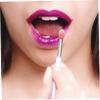 Balacoo 32 Pcs Silicone Lip Brush Eyeshadow Applicator Eye Shadow Makeup Applicator Lip Mask Applicator Scrubber Silicone Applicator Brush Flower Soap Dispenser Foam Clear Lips Set Pp, 10.7X0.8X0.8CM view 4
