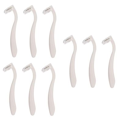 balacoo 9pcs Women Hair Trimmer for Body Hair Removal Mini Portable Manual Shaver for Underarms Legs and Bikini Area Skin-Friendly Design for Safe Grooming