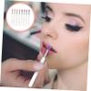 balacoo 24pcs Eyeshadow Applicators with Lid Transparent Handle Cover for Lipstick and Eyeshadow Application Travel-friendly Makeup Tools for Professional Personal Use view 3