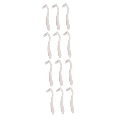 balacoo 12pcs Portable Hair Trimmer for Women Body Hair for Legs Underarms and Bikini for Smooth Shaving