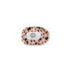 TELETIES - Small Flat Round Clip - Strong Grip, Bendable Teeth, Comfortable Curved Design - For Lying Down, Yoga, Driving & More - Ideal for Thin-Medium Hair - For All Hair Textures - Blonde Tortoise view 1