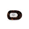TELETIES - Small Flat Round Clip - Strong Grip, Bendable Teeth, Comfortable Curved Design - For Lying Down, Yoga, Driving & More - Ideal for Thin-Medium Hair - For All Hair Textures - Tortoise view 1