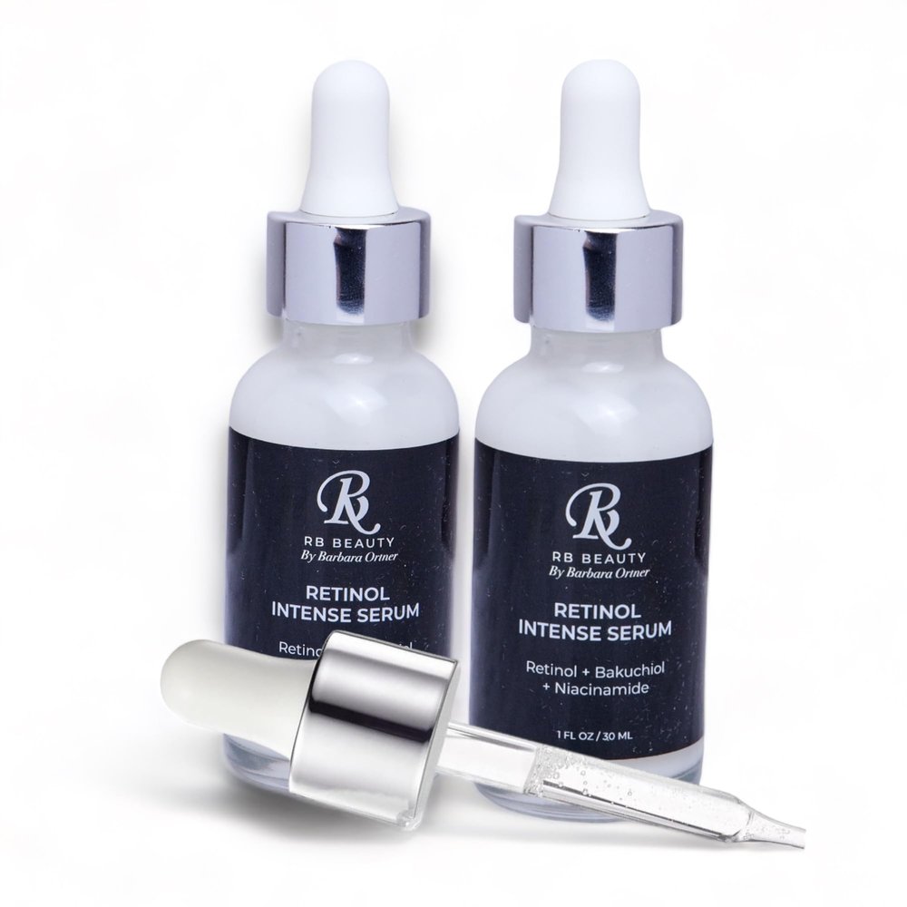 2 bottles Retinol Intense Serum. Quick Absorbing and effective Anti-Wrinkle Serum.