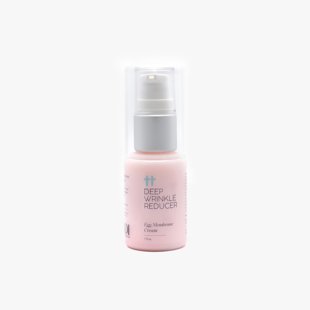 Deep Wrinkle Reducer: Egg Membrane. Anti-aging overnight cream backed by clinical study