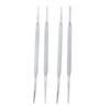 FRCOLOR 6pcs Cuticle Pusher Nail Remover Tool Nail Cleaner Kit Cuticle Remover Spoon Spoon for Diy view 3