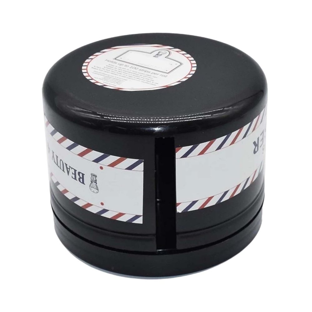 Barber Neck Strips Dispenser Multipurpose Neck Paper Dispenser Haircut Clipping Plastic Box Neck Protection Paper Box for Hair Salon Barber Accessories