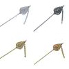 DGFJY Gold Thai Hair For Buns Silver Hair Fork Gold Hair Chopstick Thai Hair Pin Thai Traditional Gold Hair Thai view 3