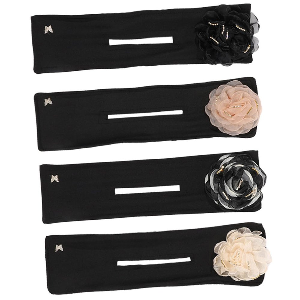 balacoo 4pcs Hair Bun Maker for Women Twisted Bun Shaper Making Tool Styling Shaper