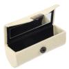 NOLITOY Lipstick Holder Mirror Compact Pu Lipstick Storage Case for Travel Portable Makeup Organizer for Purses Material for -ups view 1