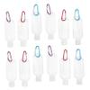 10pcs 50ml Plastic Squeeze Bottles with Flip Cap Hook view 1