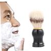 FOMIYES 3pcs Men's Shaving Brush Comfortable Handle Bristles for Beard Care and Cleansing Grooming Tool for Daily Use Black view 2