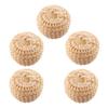 NOLITOY 5pcs Sisal Bathing Balls Set Scrubber for Gentle Exfoliation for Shower Use to Remove Dead Skin Bathing Accessory view 1