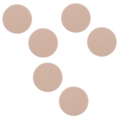 NOLITOY 6pcs Facial Powder Puff Sponges for Makeup Application Gentle Blending for Foundation Concealer More Versatile Dry Damp Use for Beauty Looks