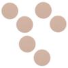 NOLITOY 6pcs Facial Powder Puff Sponges for Makeup Application Gentle Blending for Foundation Concealer More Versatile Dry Damp Use for Beauty Looks view 1