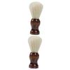 FOMIYES 2pcs Shaving Brush Beard Brush Comb Men Hair Bowl Beard Detangler for Men Cleaner Professional Skin-friendly Portable Styling view 1