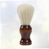 FOMIYES 2pcs Shaving Brush Beard Brush Comb Men Hair Bowl Beard Detangler for Men Cleaner Professional Skin-friendly Portable Styling view 4