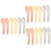 NOLITOY 18pcs Makeup Spatula Mini Spoon Beauty Scoop for Face Cream Cosmetic Applicators for Mixing Testing and Applying Skincare Products view 1