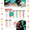 2 Pcs 42mm Large Ball Knockers Hair Ties Ponytail Holders Glow in the Dark Hair Accessories for Girls Kids Toddler (Neon) view 4