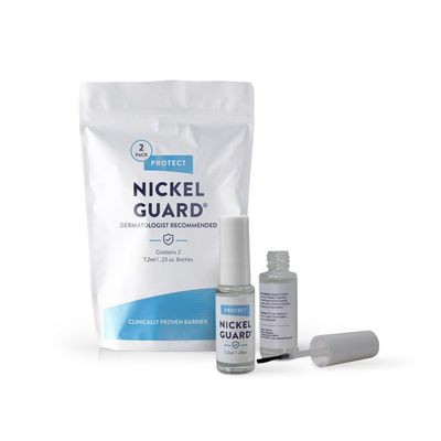 Nickel Guard 2-Pack | Clinically Proven Clear Coating, Stops Nickel Contact