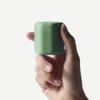 Cadence Travel Containers - Body Care Capsule Set - Magnetic Containers with Lids,Carry On Travel Essentials for Women/Men - 3 Flex Mediums (1.32oz) - Body Wash, Lotion & Sun Icon Labels - Evergreen view 4
