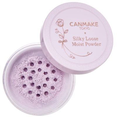 CANMAKE Silky Loose Moist Powder 0.21 oz (6.0 g) (02 Sheer Lavender)
