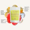 Cape Saltie  Massage Beauty Epsom Salt & Coconut Oil Fizzing Bath Powder in Raspberry Ripple (1 Bag, 15 oz, 3-5 Soak Experiences) | Soothe Muscles & Aches | Colorful, Aromatic Raspberry & Lemon Fizz view 3