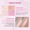 lilybyred Luv Beam Glow Veil | Korean Heart-Shaped Highlighter, Illuminating Shimmer, Radiant Glow, Silky Powder Texture, Buildable & Blendable, Lightweight & Long-Lasting, 0.11 oz. (04 Sun Beam) view 3