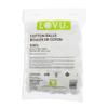 LOVU Jumbo Cotton Balls 2-Pack - 200 Count Total, Large Soft Cotton for Skincare & Crafts view 3