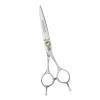 6" Barber Hairdressing Scissors Salon Hairdresser Straight Edge Razor Sharp Thinning Scissors Haircut Shears Professional Hair Cutting Tools (Size : Cutting) view 1