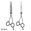 5.5/6.0" Professional Hair Cutting Scissors Kit for Men/Women Cutting for Salon/Barber/Home Hairdressing Scissors Japan Hair Cutting Shears Barber Hair Cut (Size : 6.0 inch) view 2