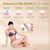 NATRSYM Hair Removal Device for Women and Men, IPL Laser Hair Removal Device with 5 Energy Levels, for Face, Arms, Legs, Bikini Line, Underarms, and Body, White view 3