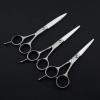 5"/5.5"/6" Professional Hair Cutting Scissors for Men/Women Cutting for Salon/Barber/Home (Straight Scissors) Hairdressing Scissors Japan Hair Cutting Shears Barber Hair Cut Sale (Size : 5.0 inch) view 3
