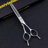6" Barber Hairdressing Scissors Salon Hairdresser Straight Edge Razor Sharp Thinning Scissors Haircut Shears Professional Hair Cutting Tools (Size : Thinning) view 4