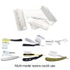 100 Pieces Half Design Razor Blades Shaving Blades Stainless Steel Single Dural Edge Shaving Face Care Hair Removal Sharp Salon Barber Hairdressing view 3