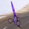 5.5" Hair Styling Scissors 360 Rotation Thumb Japanese Hair Cutting Shears Scissor for Barber Swivel Thumb Straight Clippers Finishing Trimmers Barber Razor Edge with Tension Adjustment view 1