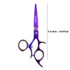 5.5" Hair Styling Scissors 360 Rotation Thumb Japanese Hair Cutting Shears Scissor for Barber Swivel Thumb Straight Clippers Finishing Trimmers Barber Razor Edge with Tension Adjustment view 2