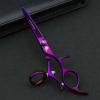 5.5" Hair Styling Scissors 360 Rotation Thumb Japanese Hair Cutting Shears Scissor for Barber Swivel Thumb Straight Clippers Finishing Trimmers Barber Razor Edge with Tension Adjustment view 4