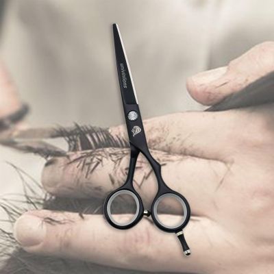 5.5" Straight Edge Razor Sharp Scissor Professional Hairdressing Scissors Texturizing Thinning Shears Styling Hair for Women Men (Color : Cutting)